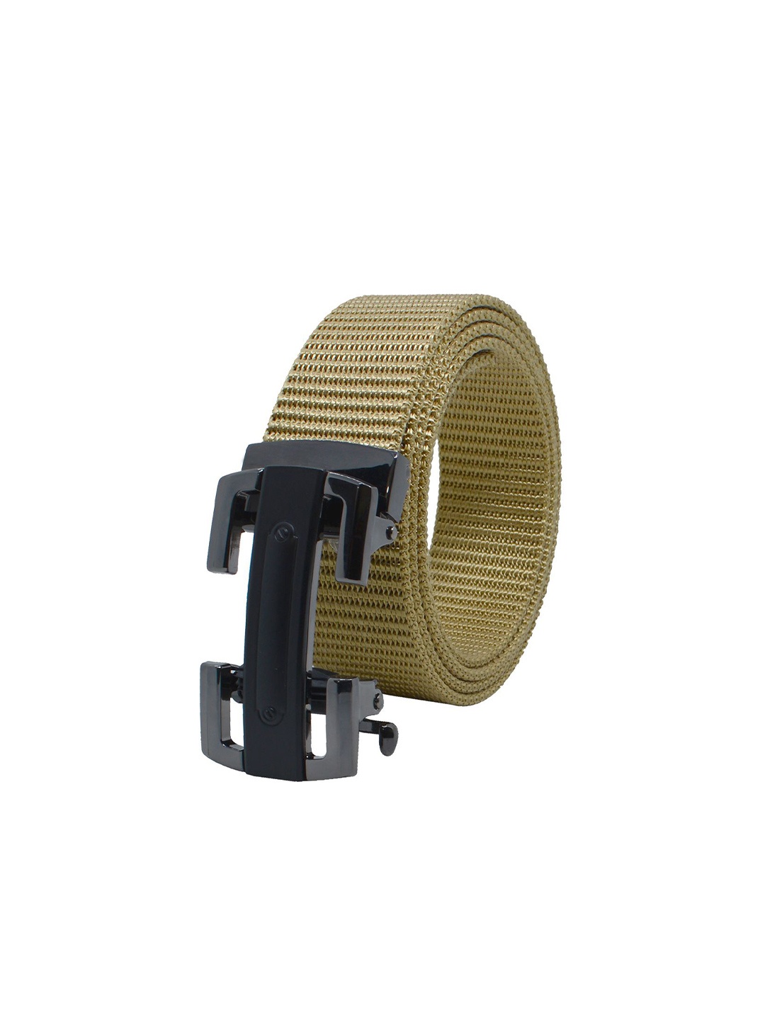 

Metronaut Men Textured Belt, Cream