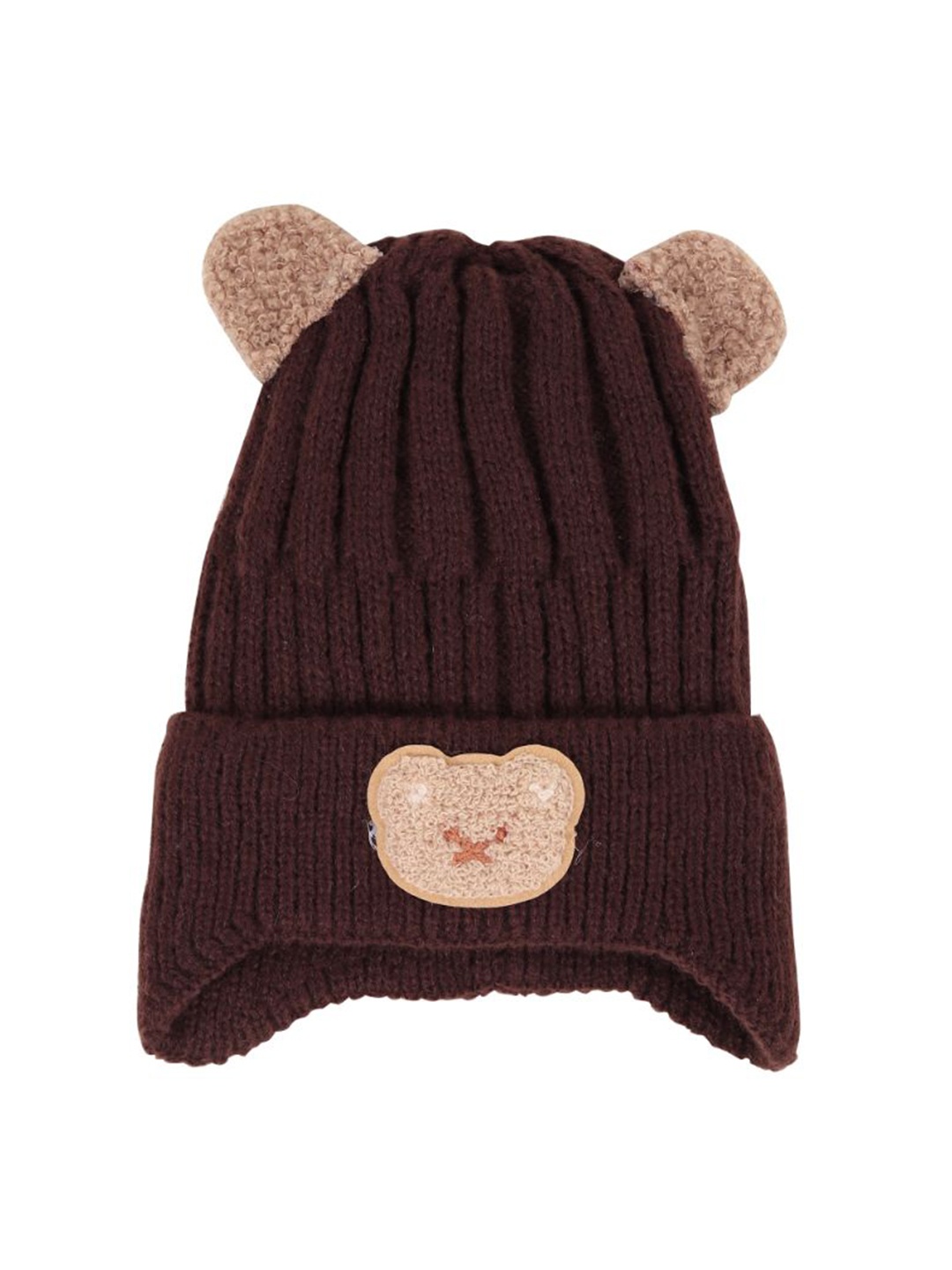 

TIPY TIPY TAP Kids Woollen Beanie, Brown