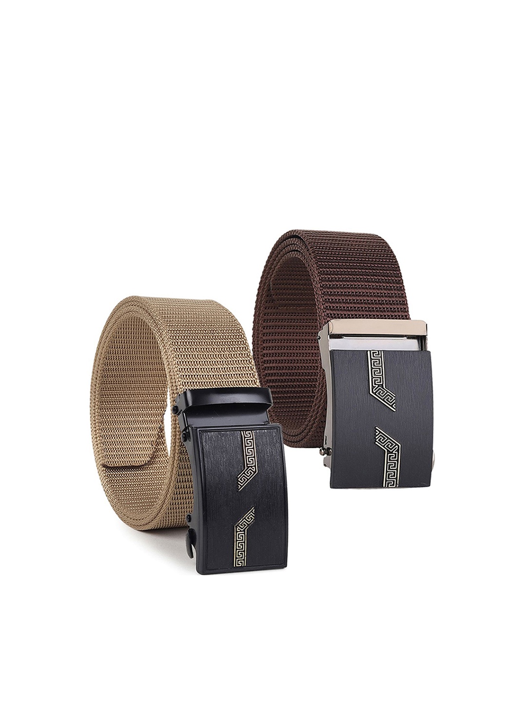 

Provogue Men Textured 2 Belt, Brown