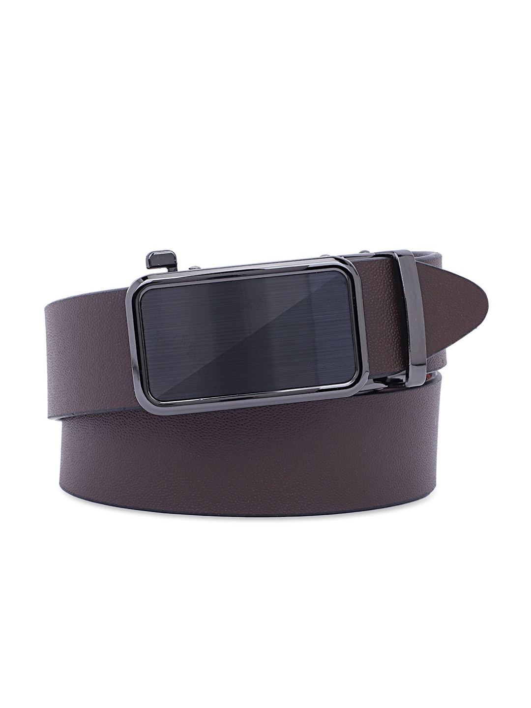 

Provogue Men Textured Leather Formal Belt, Brown