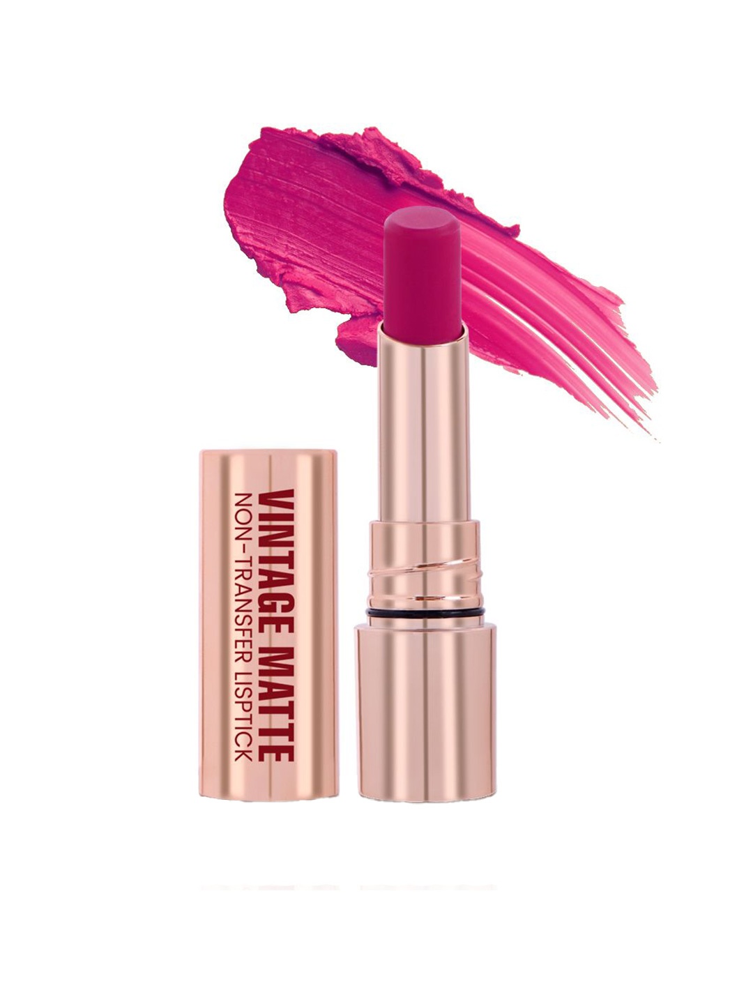 

Half N Half Vintage Matte Non-Transfer Long Lasting Lipstick - 3.8 g - Vibrant Magenta-06