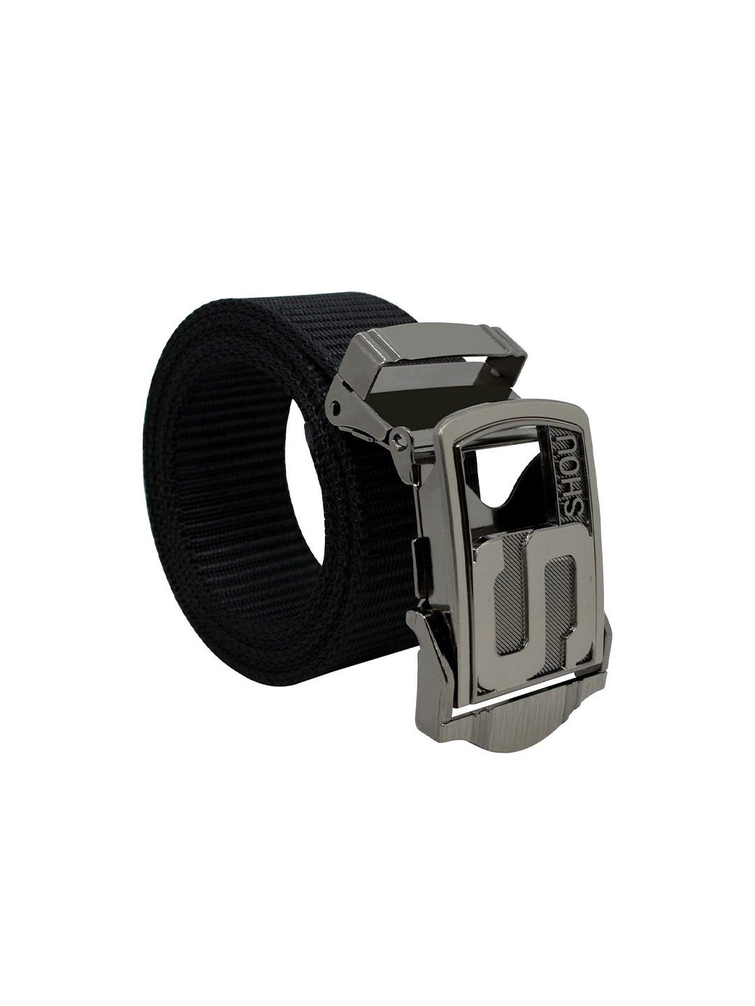 

Metronaut Men Textured Formal Belt, Black