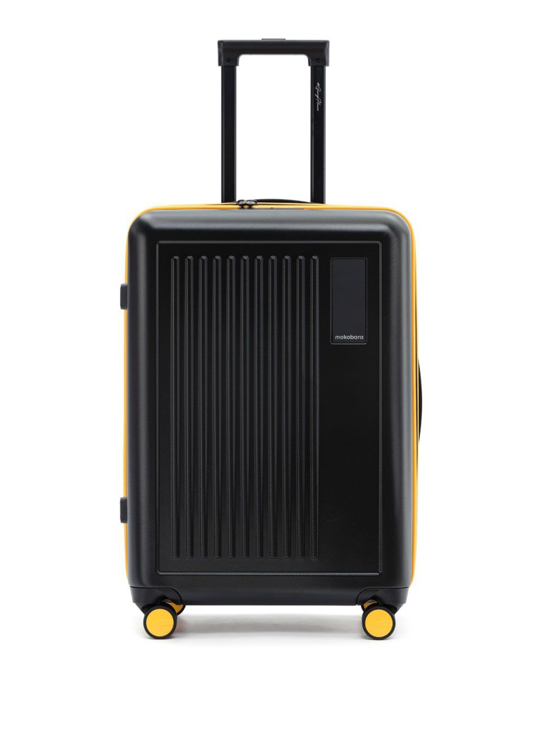 

MOKOBARA The Transit Hard Sided Luggage Check-In Trolley Bag, Black