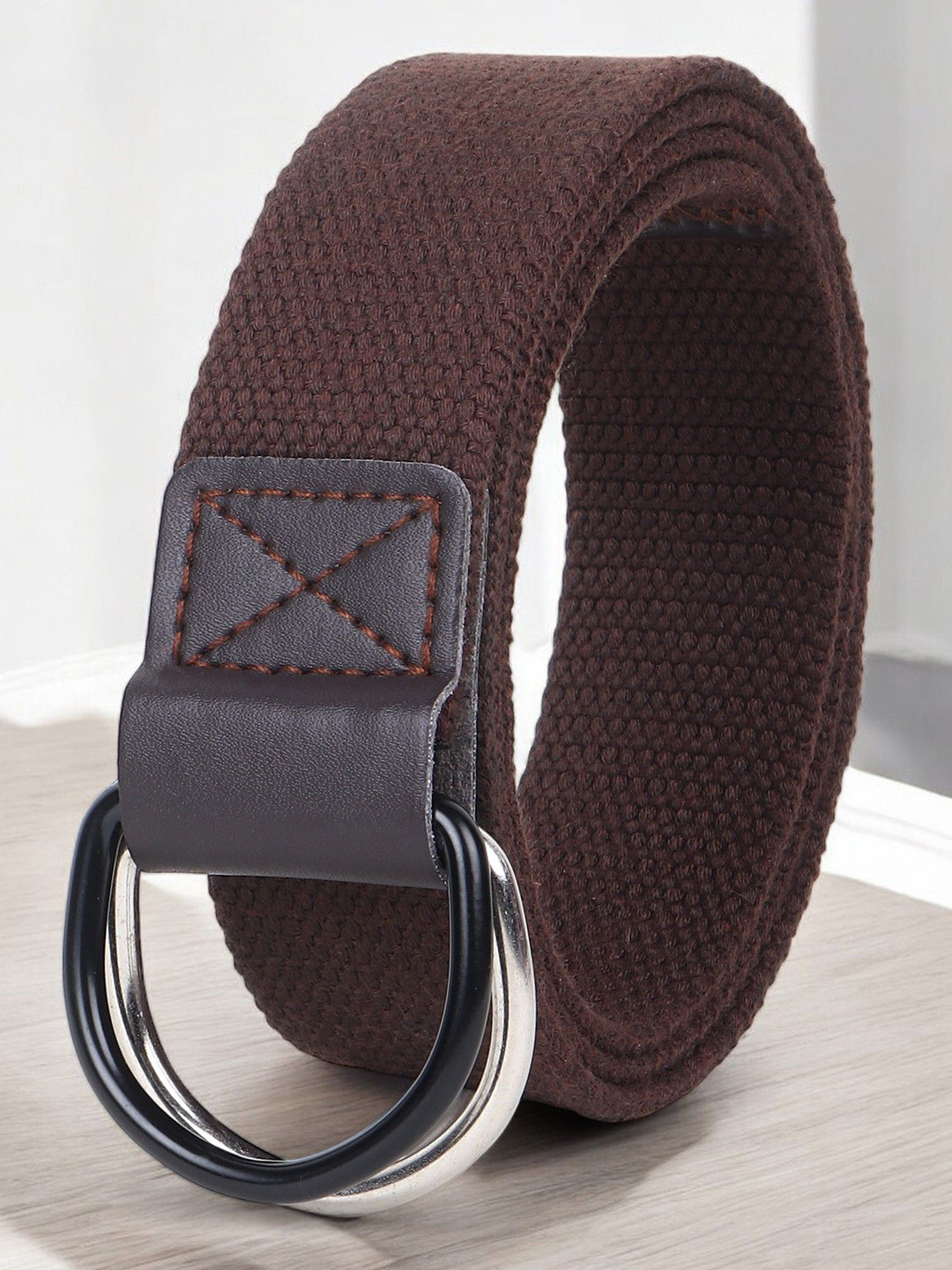 

Metronaut Men Textured Belt, Brown