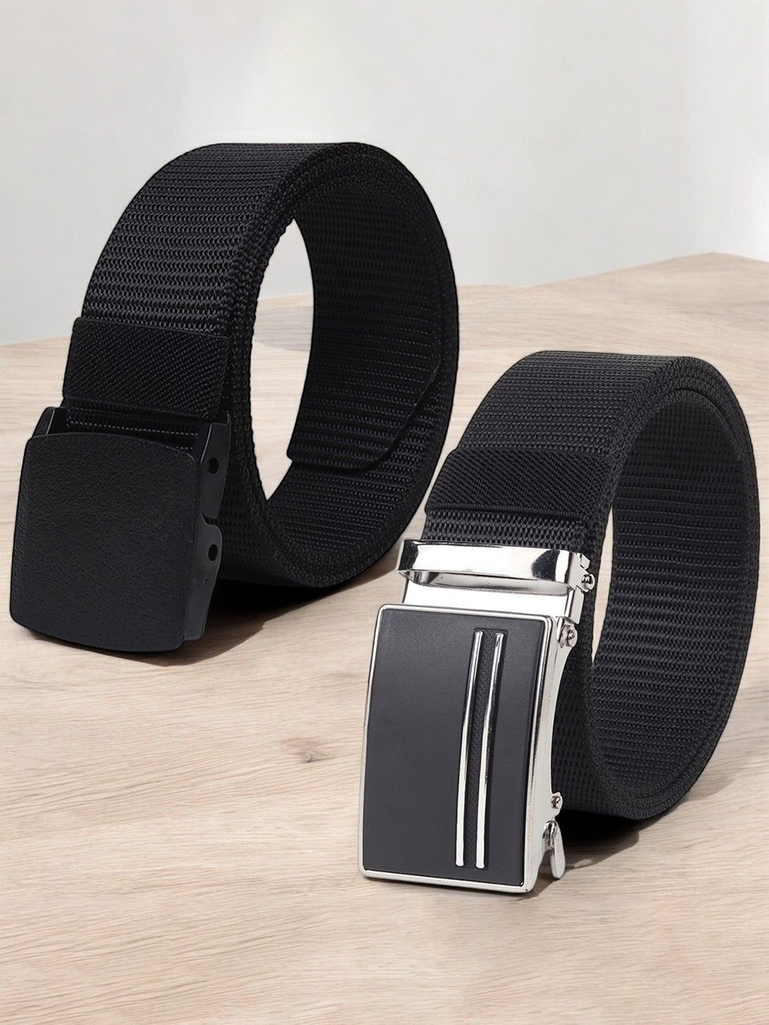 

Provogue Men Textured 2 Belt, Black