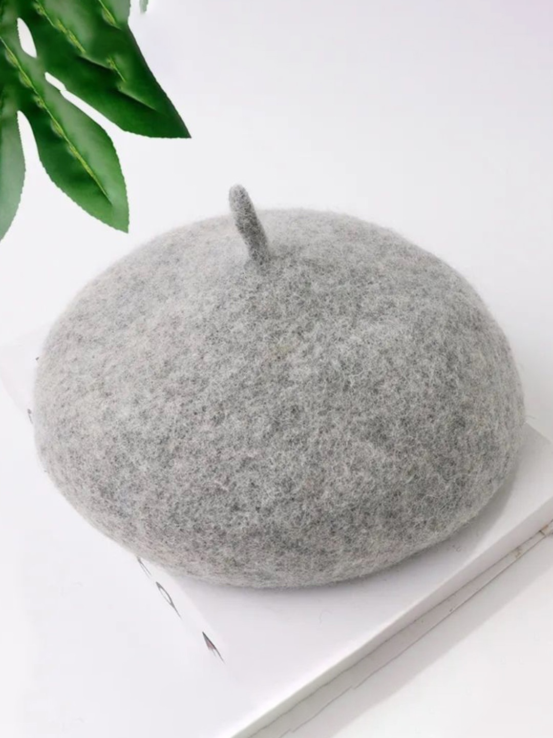 

TIPY TIPY TAP Unisex Beret Hat, Grey