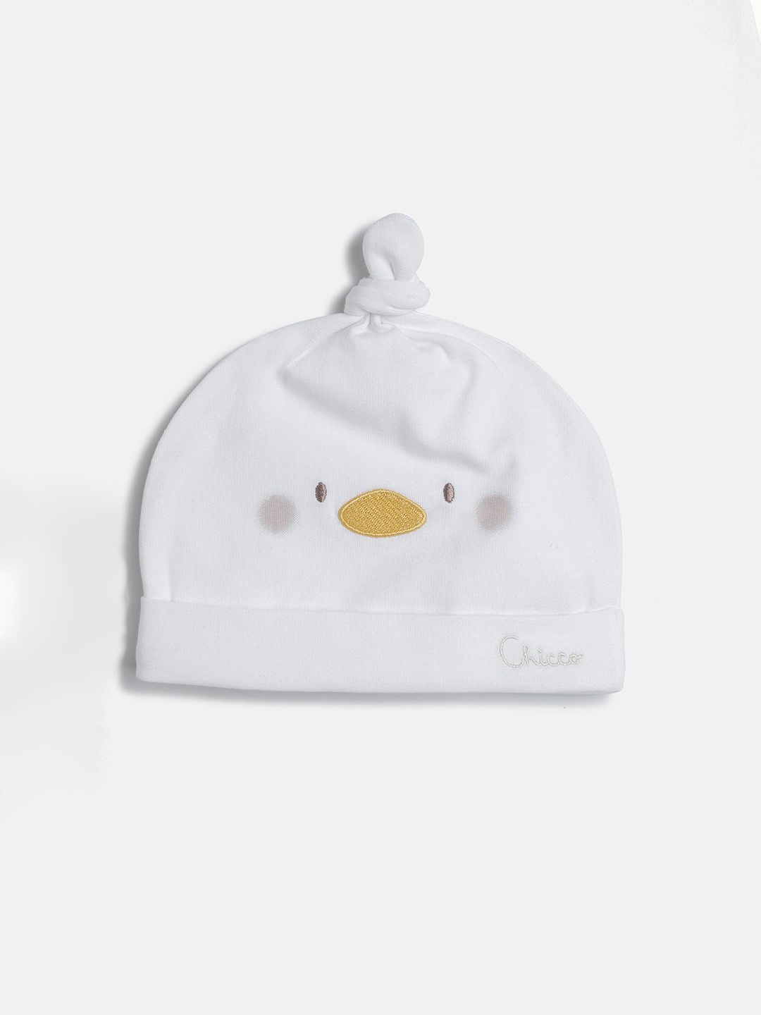 

Chicco Kids Embroidered Cotton Beanie, White