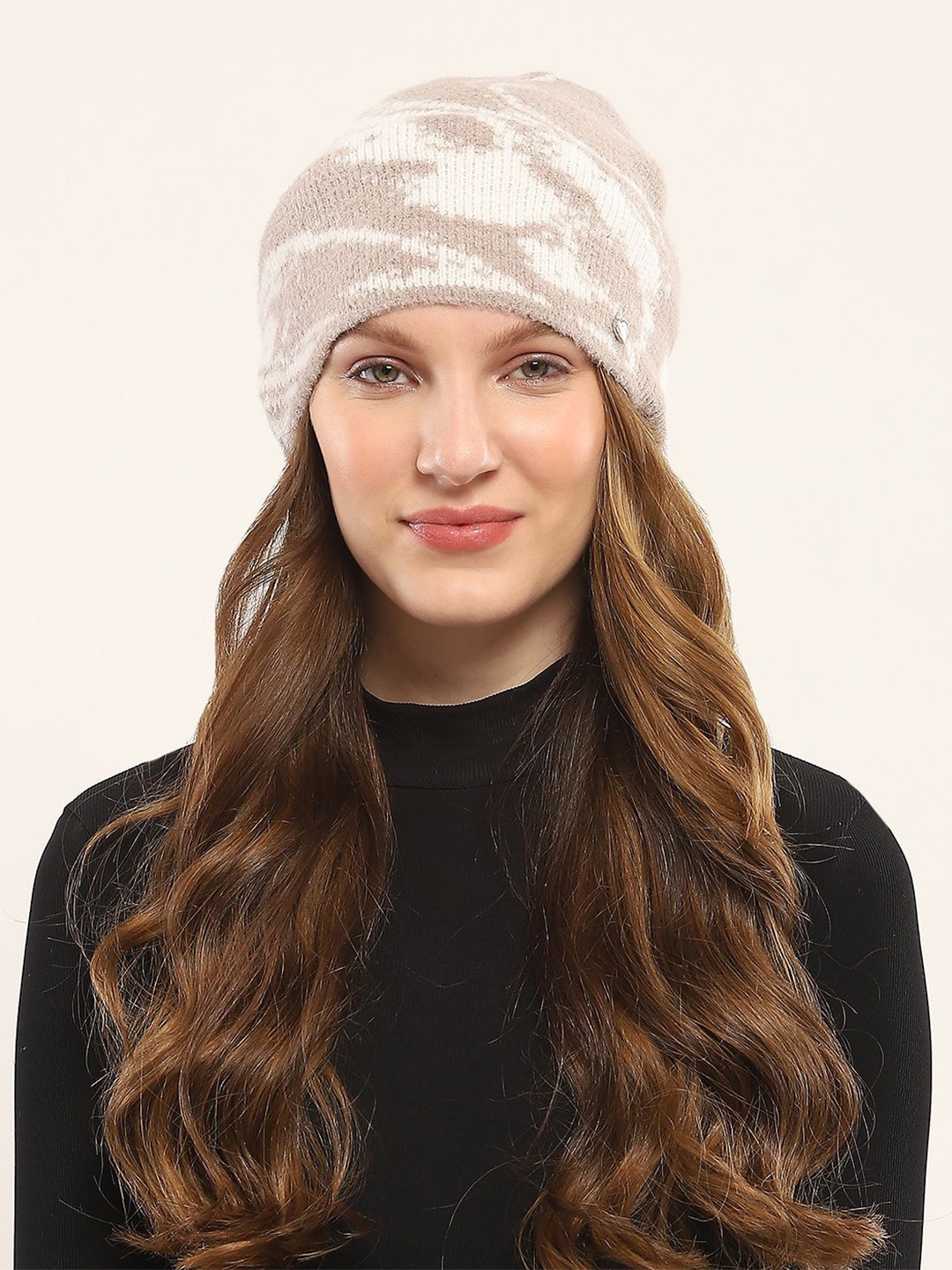 

Monte Carlo Women Woollen Beanie, Beige