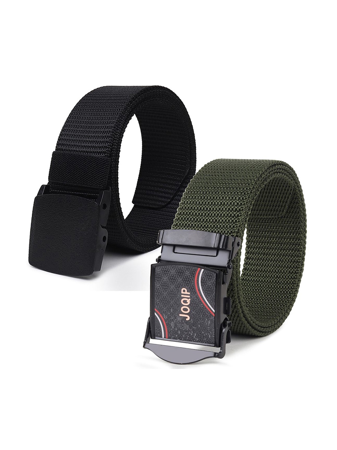 

Provogue Men Textured 2 Belt, Green