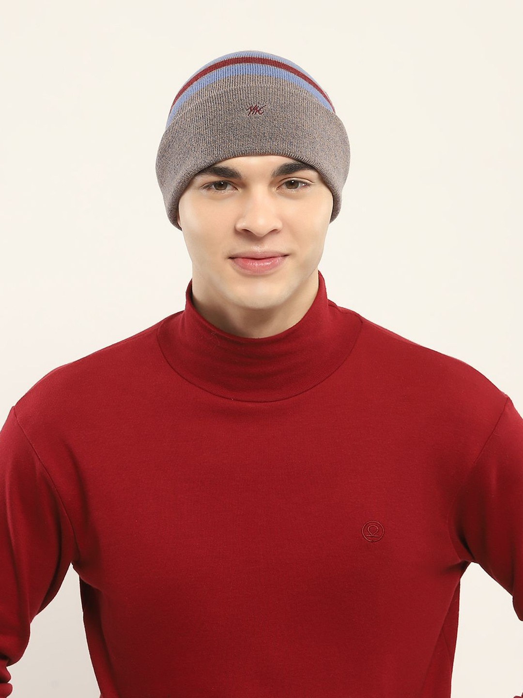 

Monte Carlo Men Woollen Beanie, Beige