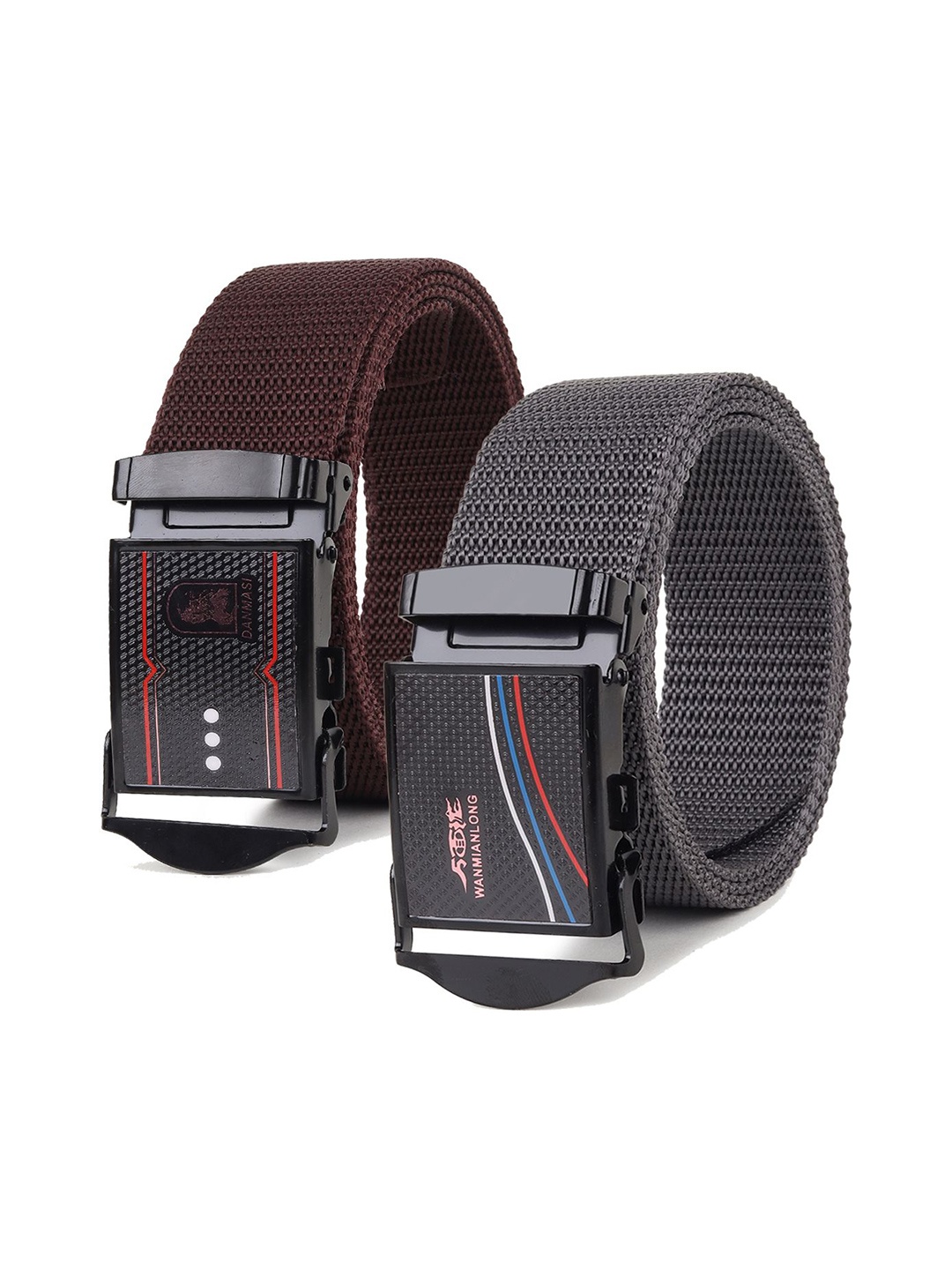 

Provogue Men Textured 2 Belt, Black