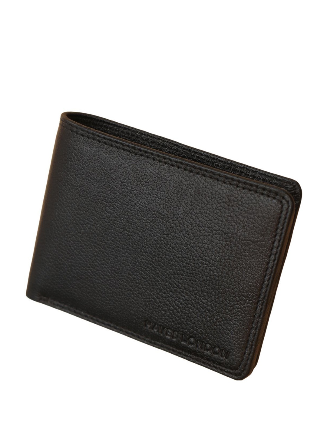 

Hayes London Men Wallets Genuine Leather with RFID Blocking, Black