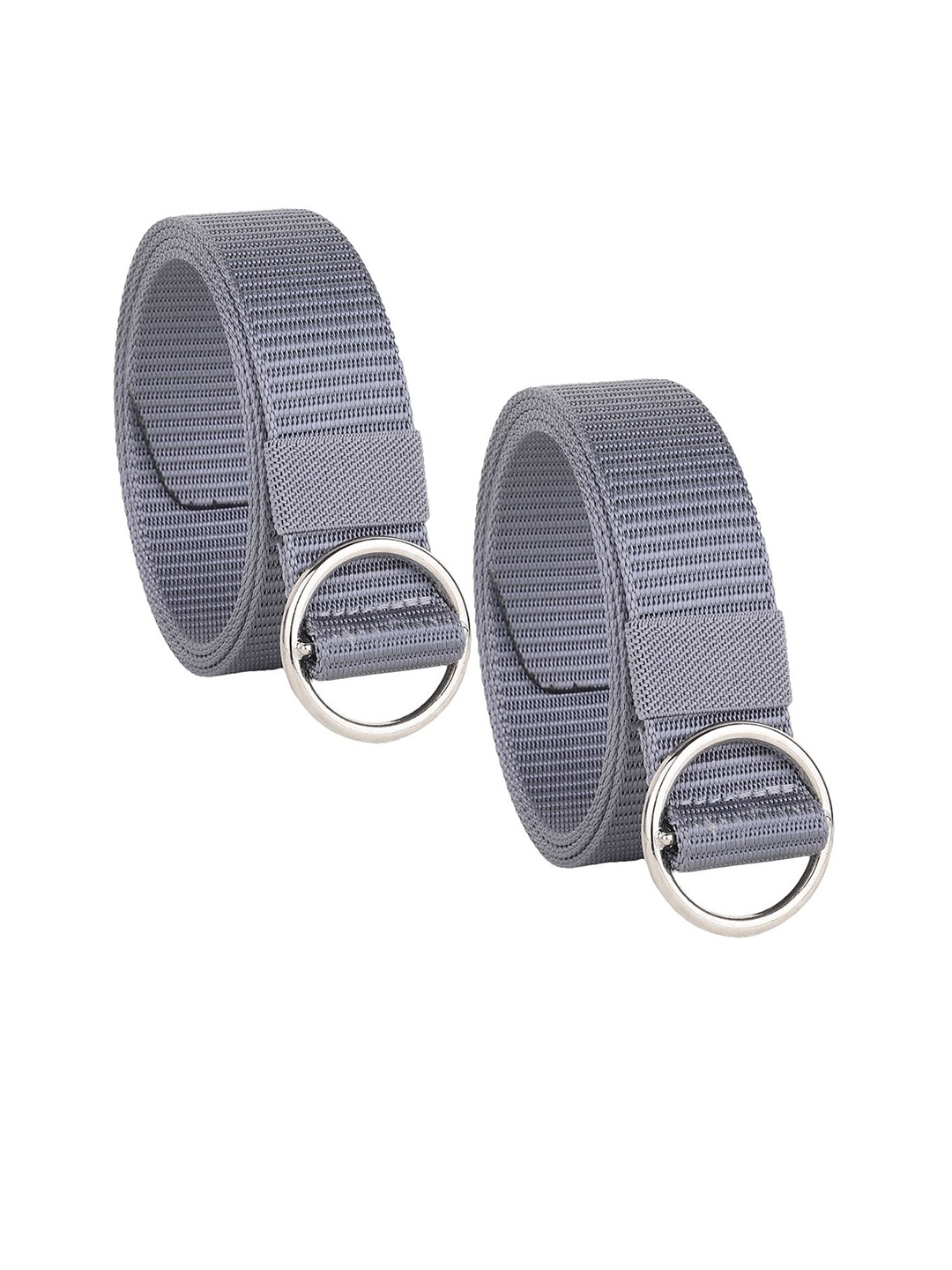 

Provogue Men Pack of 2 Belts, Grey