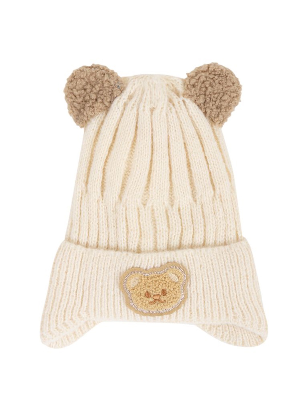 

TIPY TIPY TAP Kids Woollen Beanie, Beige