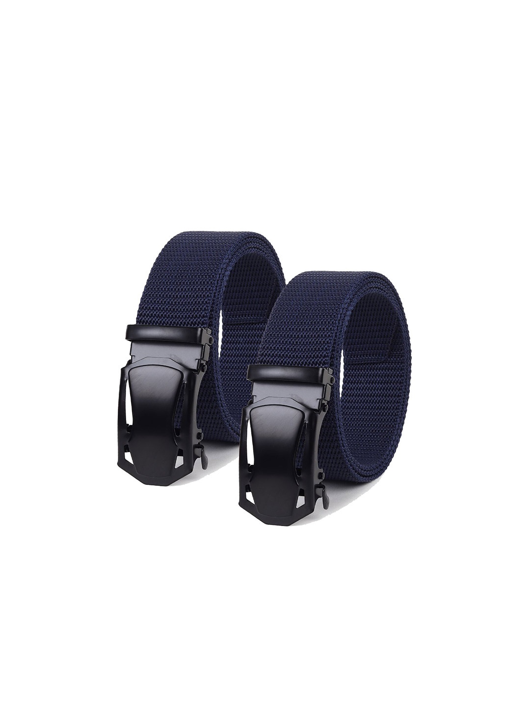 

Provogue Men Textured 2 Belt, Blue