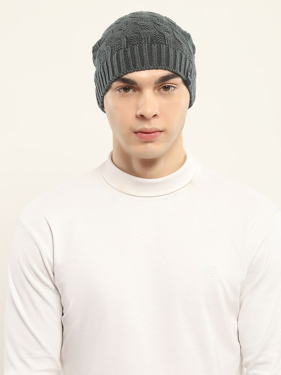 

Monte Carlo Men Woollen Pune Warriors Beanie, Grey