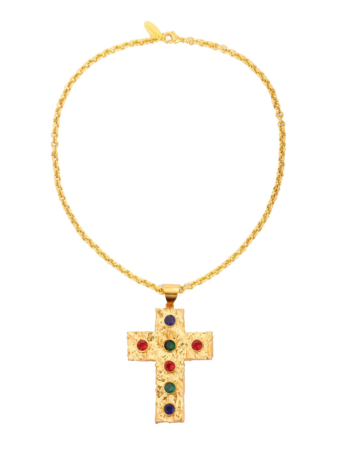 

MNSH Gold-Plated Stone Studded Chain