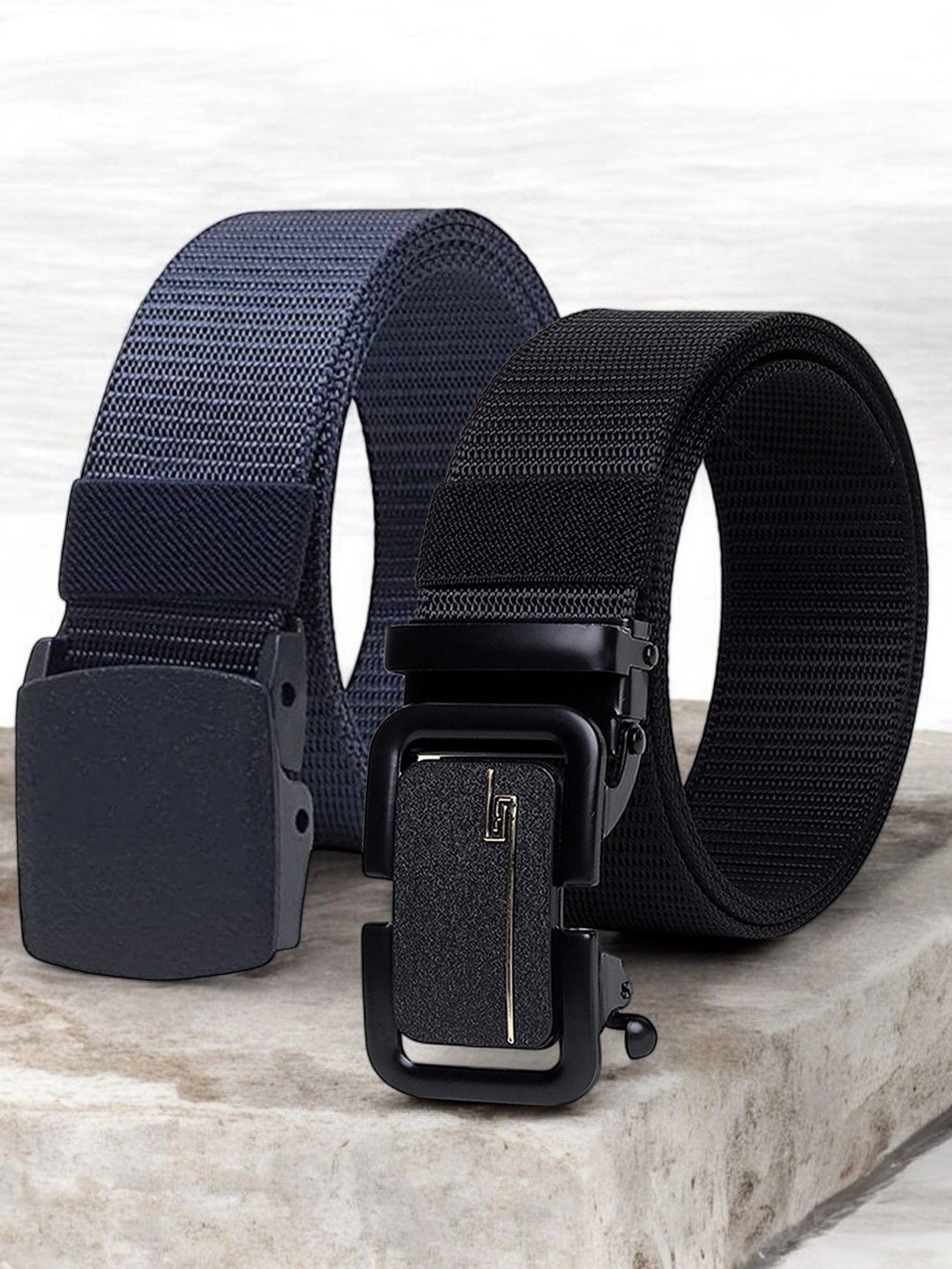 

Provogue Men Textured 2 Belt, Multi