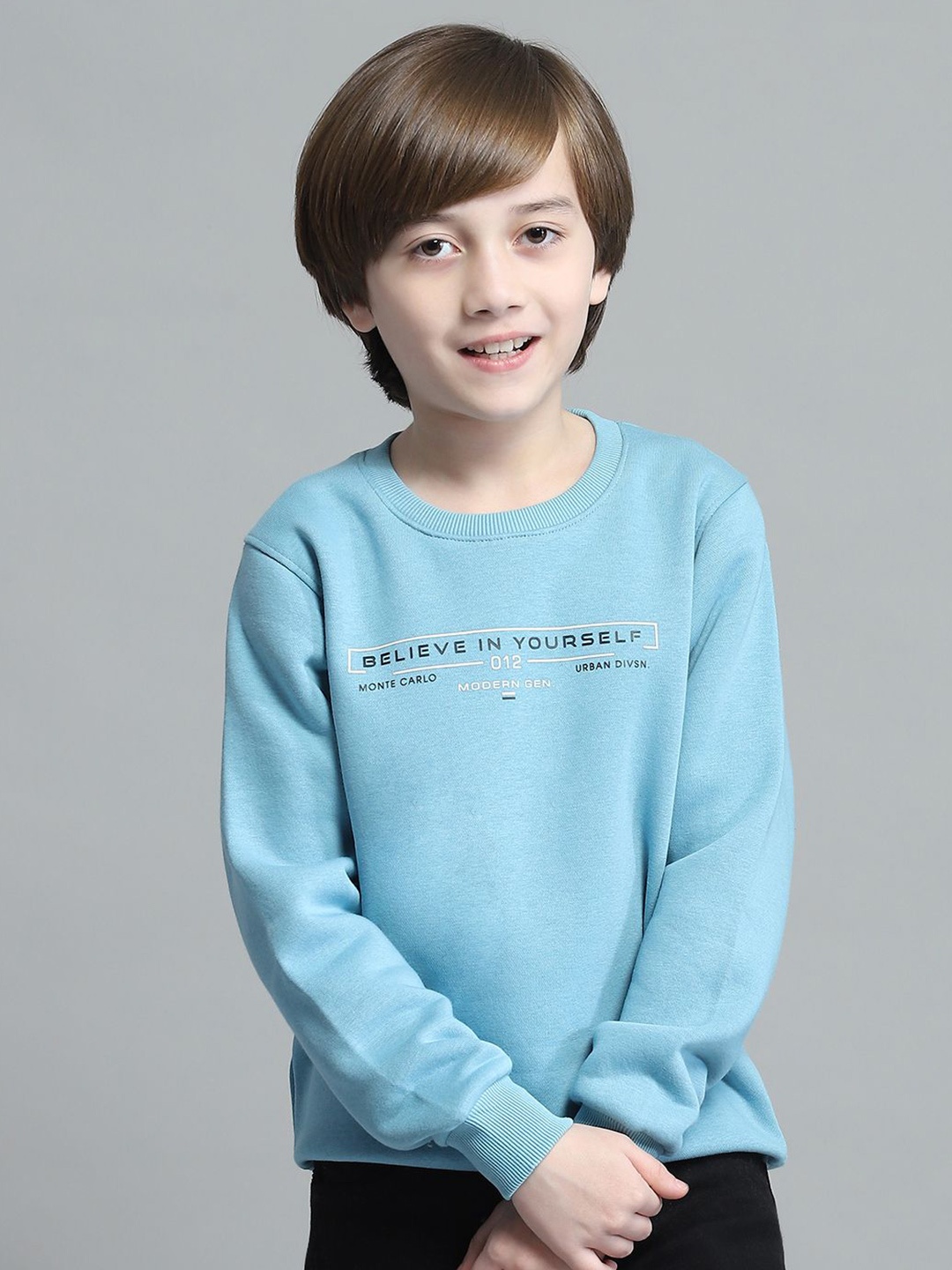 

Monte Carlo Boys Printed Sweatshirt, Blue