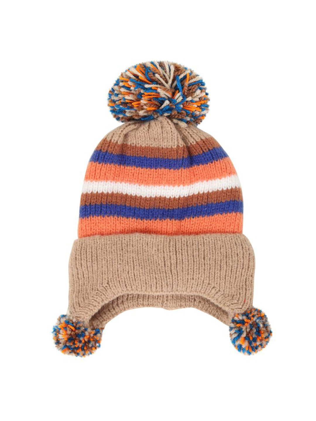 

TIPY TIPY TAP Kids Printed Beanie, Brown