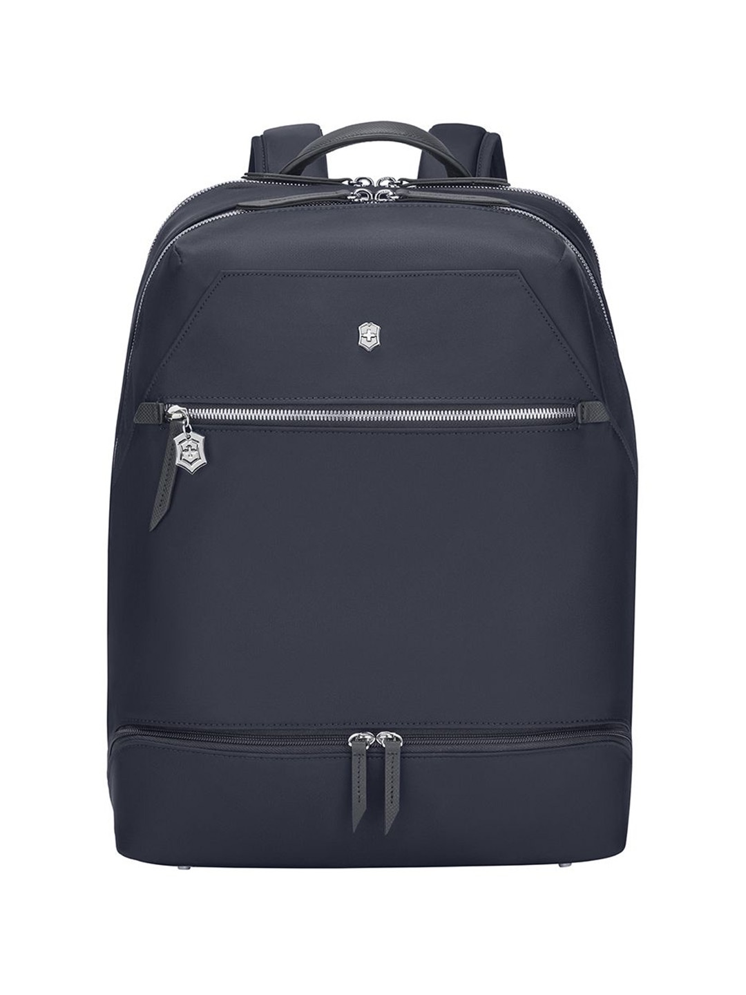 

Victorinox Unisex Victoria Signature Deluxe Leather Backpack, Blue