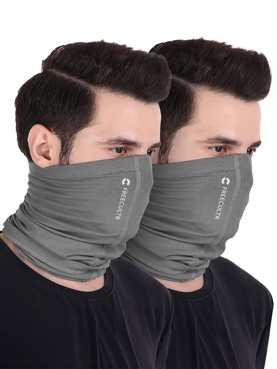

FREECULTR Bamboo Bandana For Men & Women Soft & Durable Bandana - Iron Charcoal P2