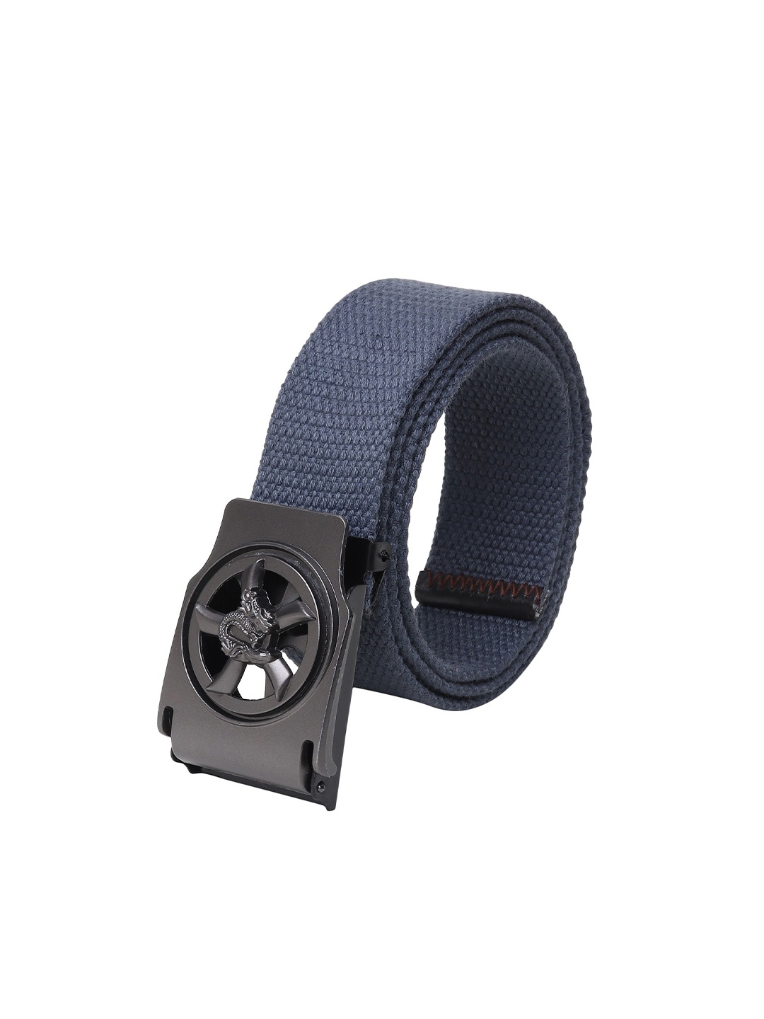 

Metronaut Men Textured Belt, Grey