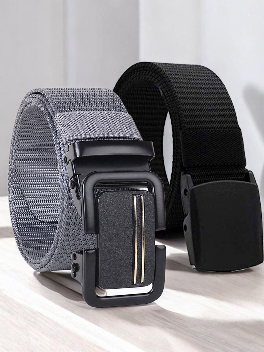 

Provogue Men Textured 2 Belt, Black