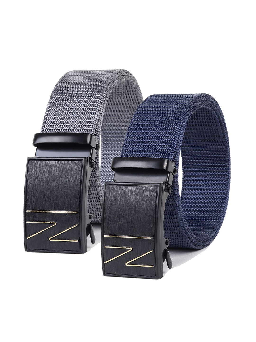 

Provogue Men Textured 2 Formal Belt, Blue