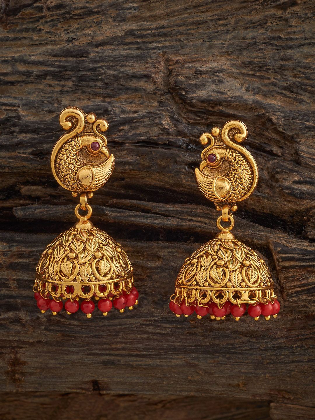 

Kushal's Fashion Jewellery Dome Shaped Jhumkas Earrings, Multi