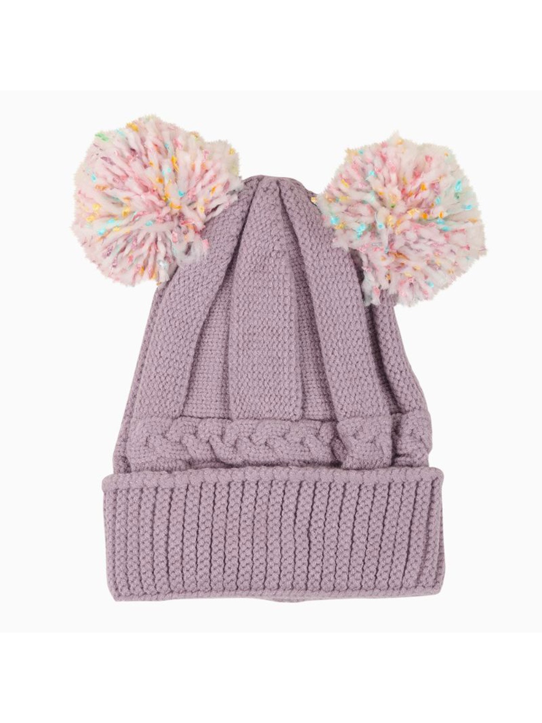 

TIPY TIPY TAP Kids Self Design Beanie, Purple