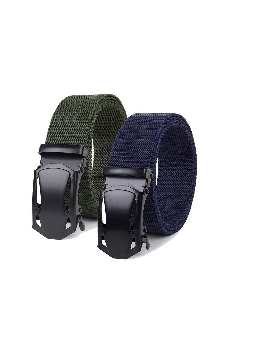 

Provogue Men Textured 2 Belt, Green
