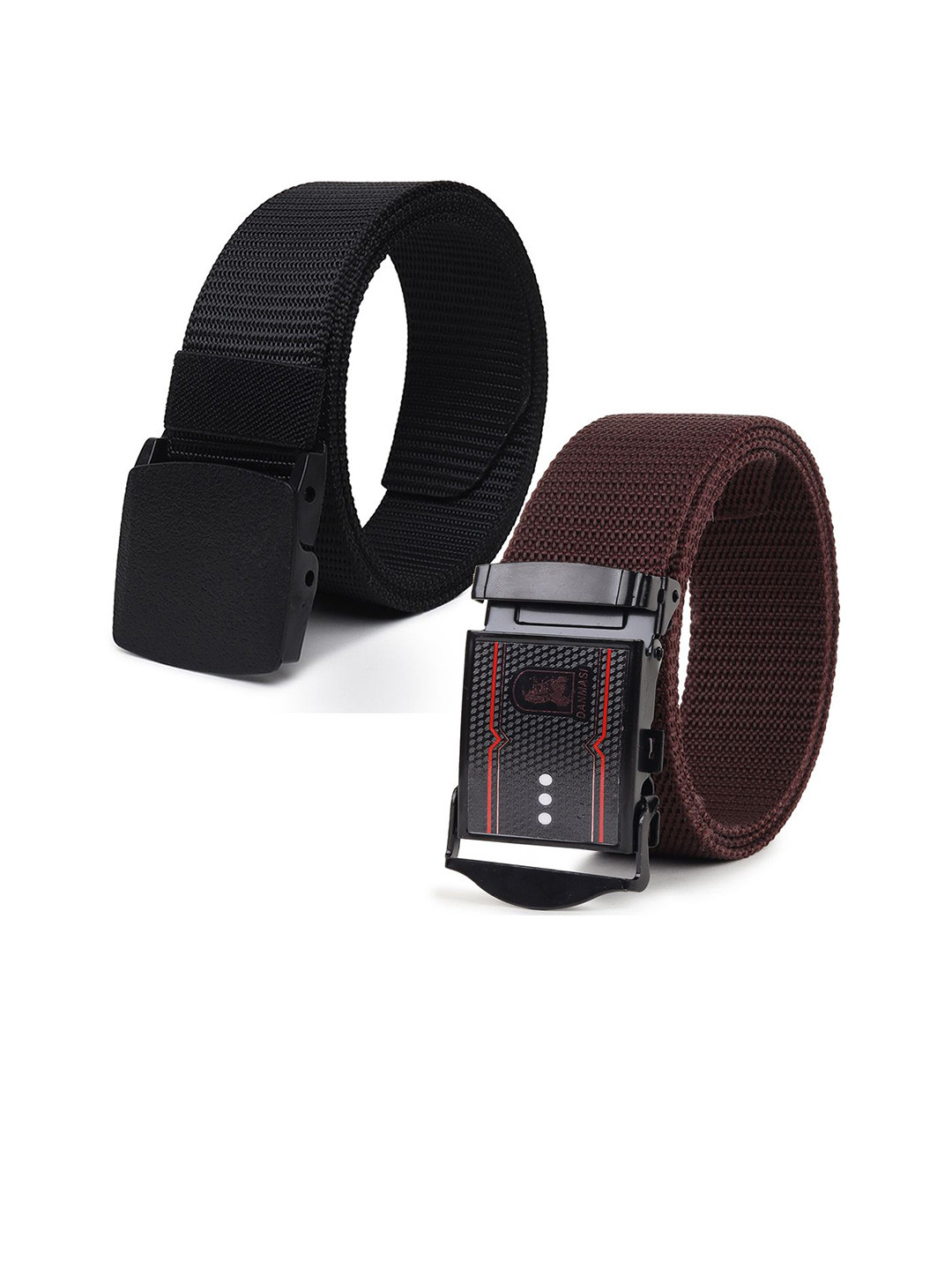 

Provogue Men Textured 2 Belt, Black