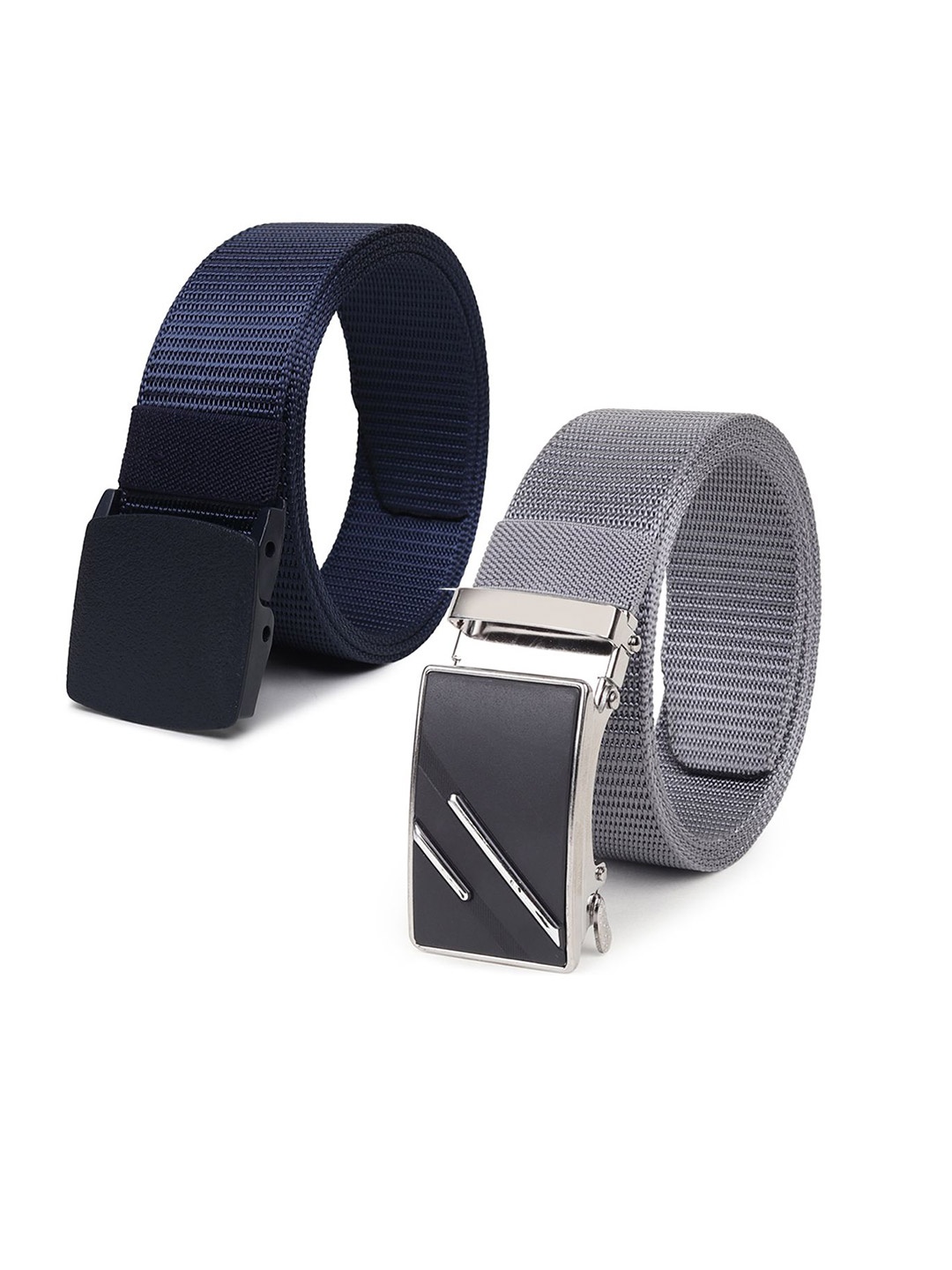

Provogue Men Textured 2 Belt, Grey