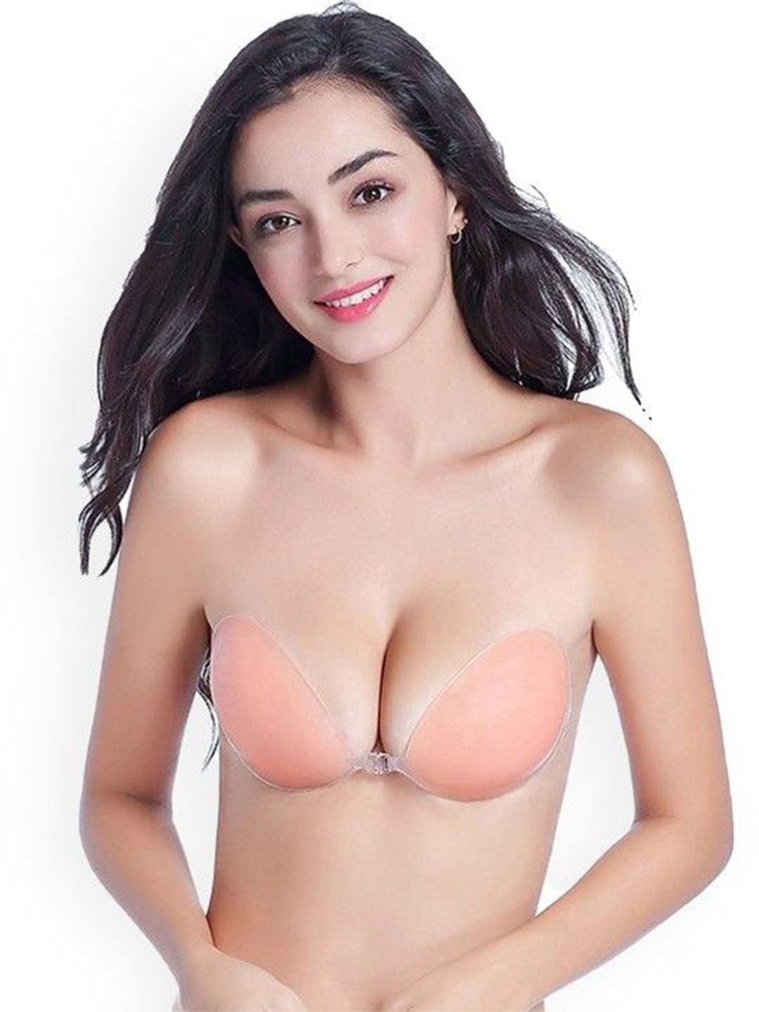 

Softwrap Women Reusable Stick-On Lingerie Accessories, Beige