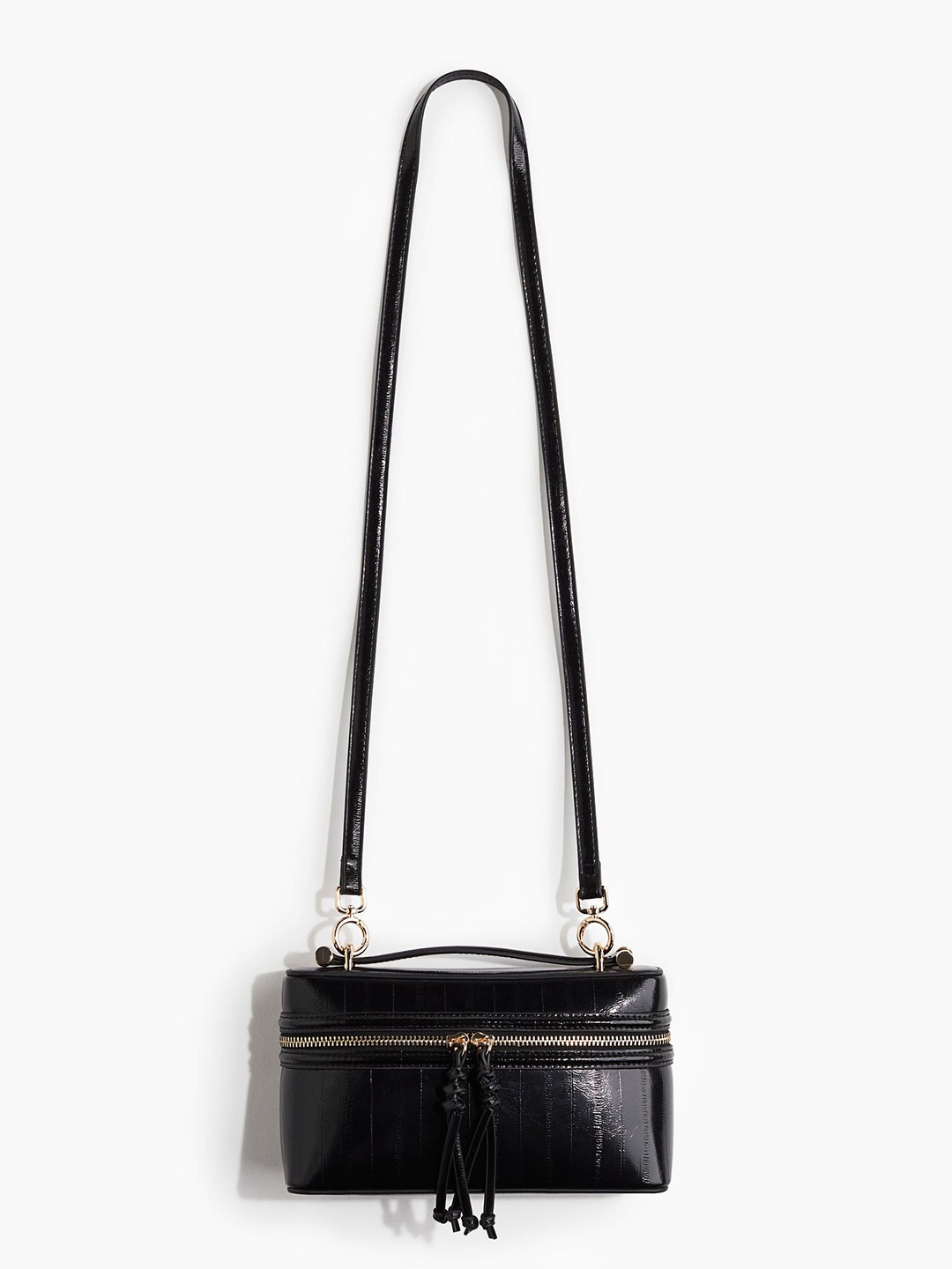 

H&M Knot-Detail Crossbody Bag, Black