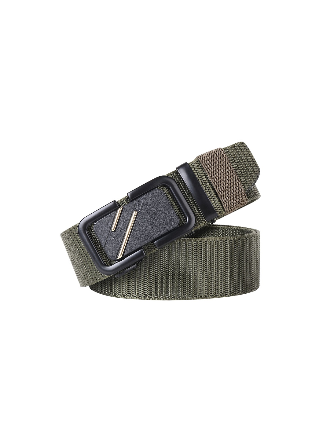 

Metronaut Men Textured Formal Belt, Green