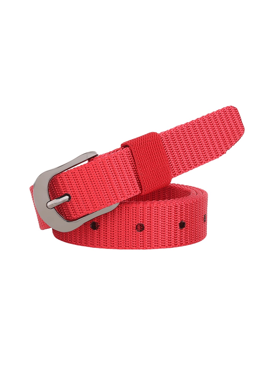 

Metronaut Men Textured Belt, Red