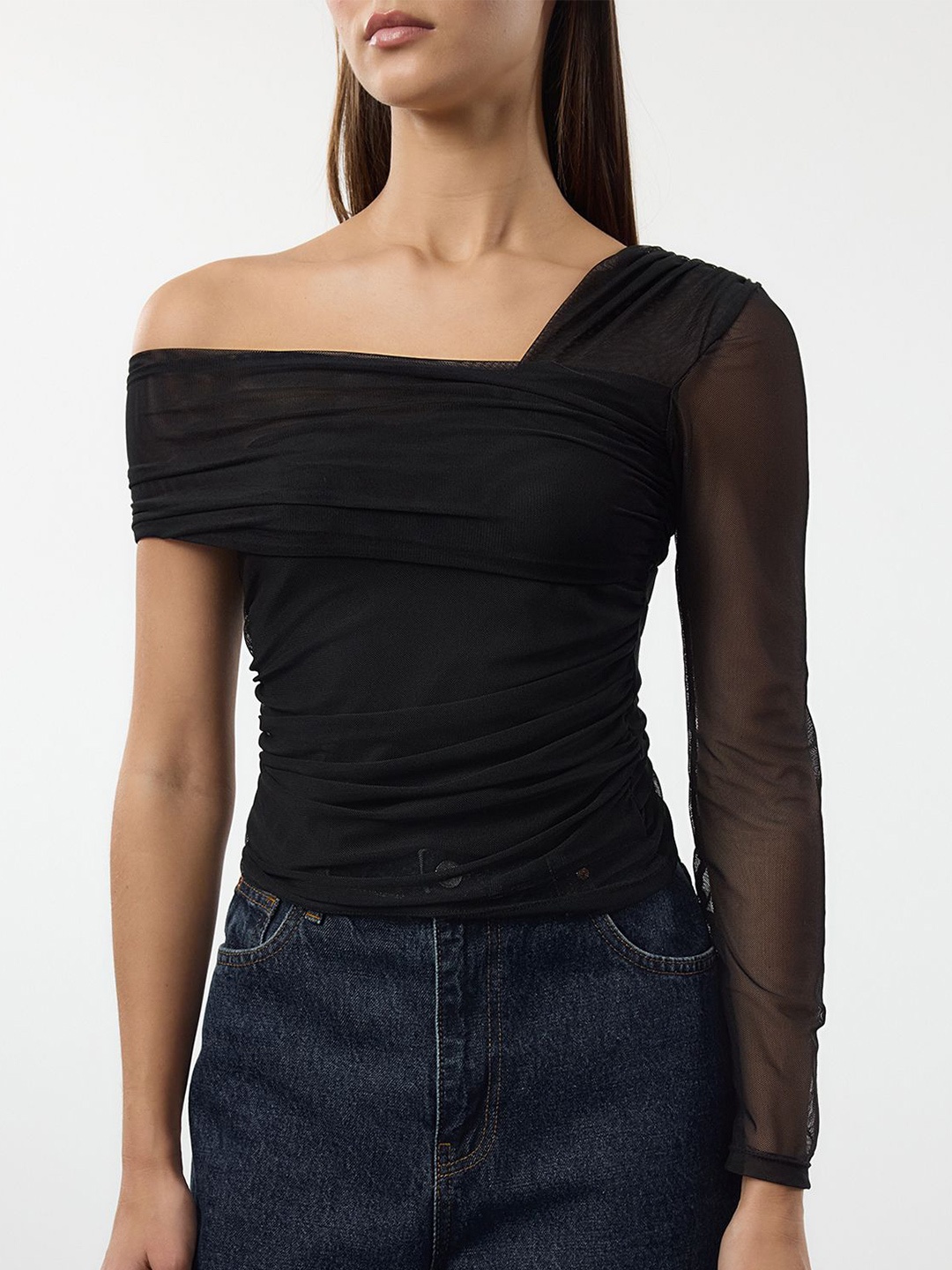 

Trendyol Off-Shoulder Top, Na