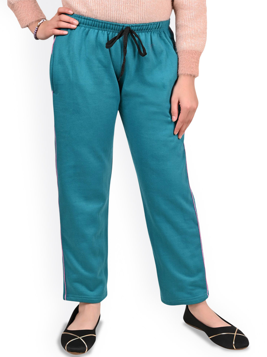 

BAESD Girls Mid Rise Track Pants, Green