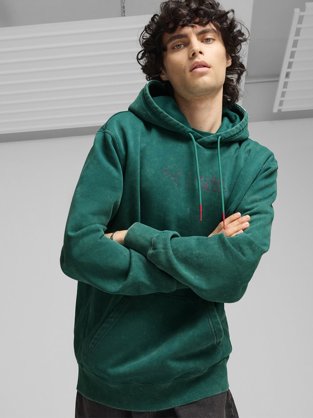 

PUMA x SQUID GAME Men's Hoodie, Green