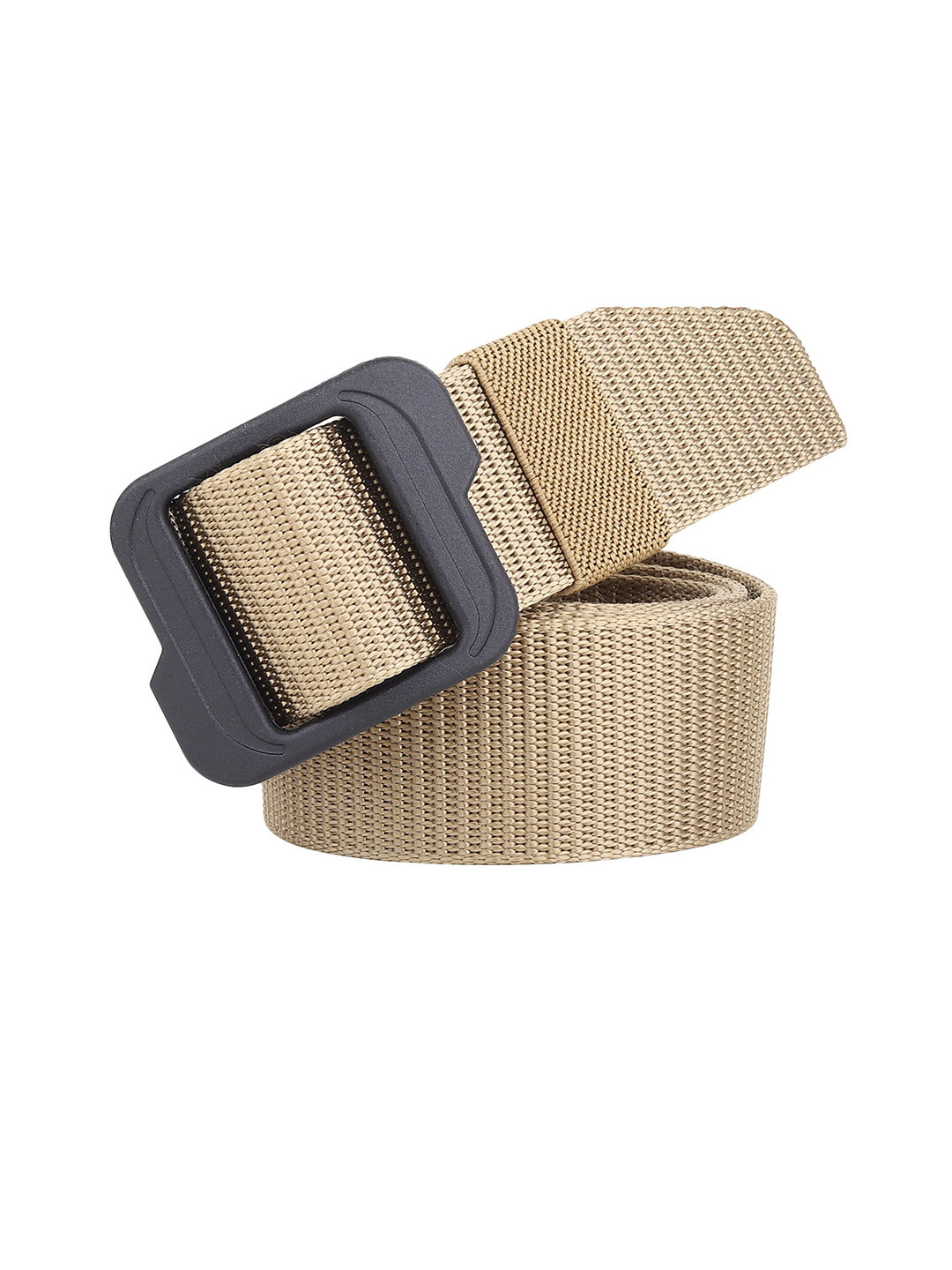 

Metronaut Men Textured Belt, Cream