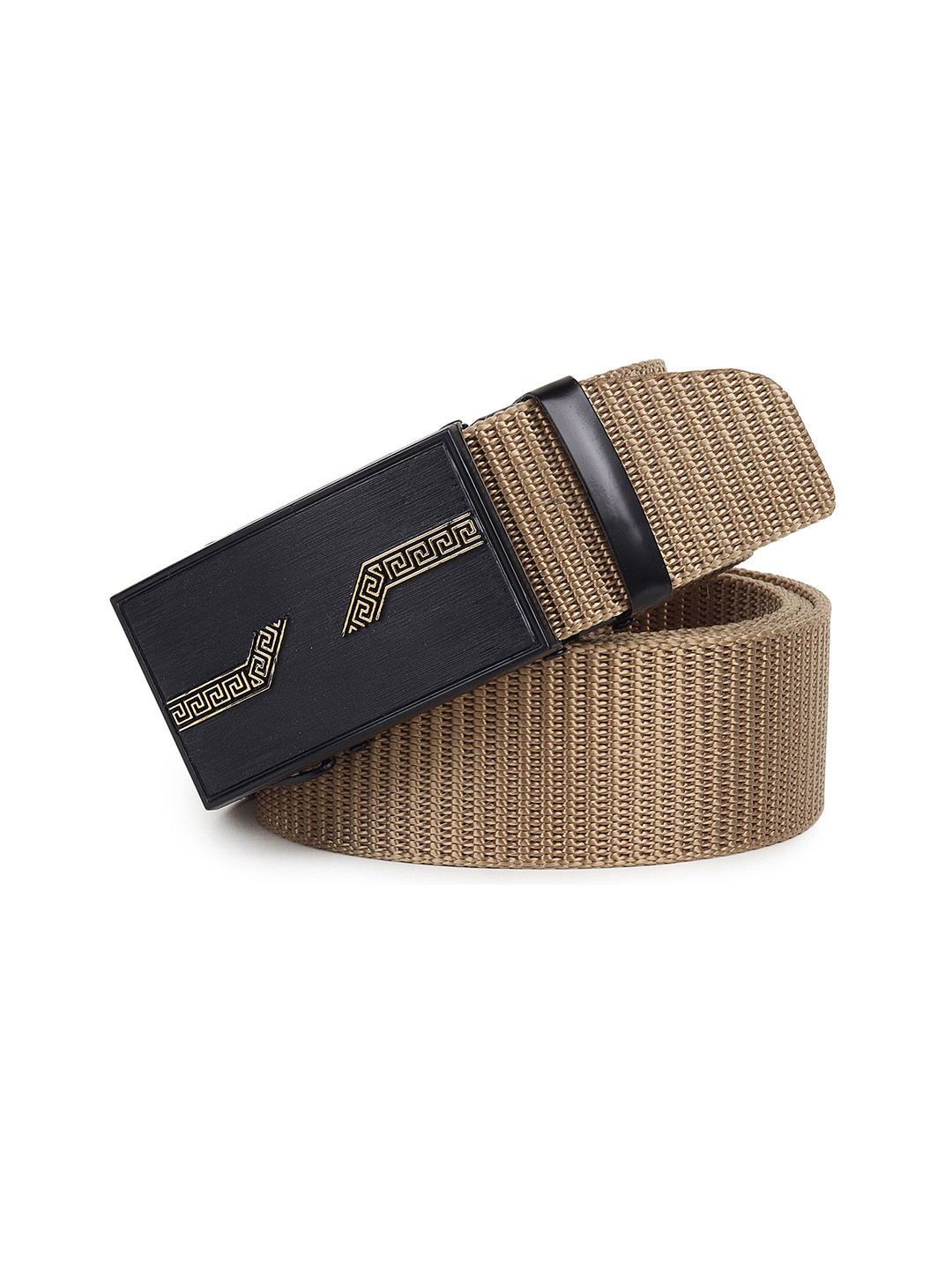 

Metronaut Men Textured Belt, Cream