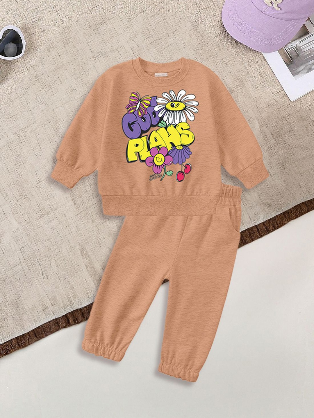 

FOREVER FRIDAY Girls Pyjamas, Brown