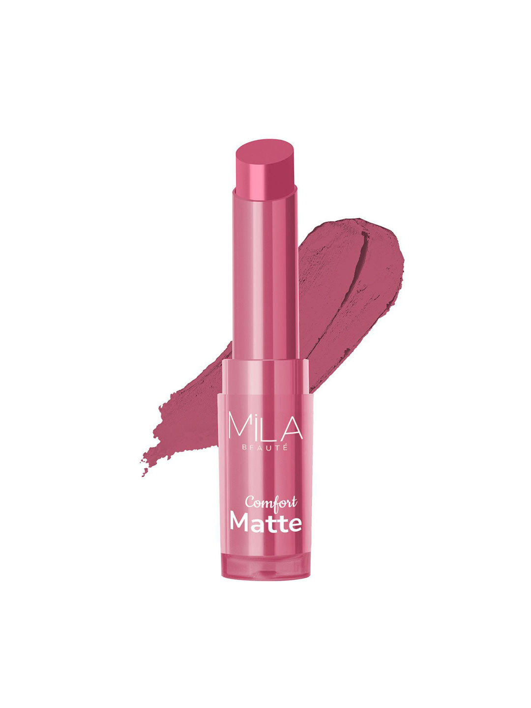 

MILA BEAUTE Comfort Matte Highly Pigmented & Long Lasting Lipstick -3.8 g- Soft Pink 09