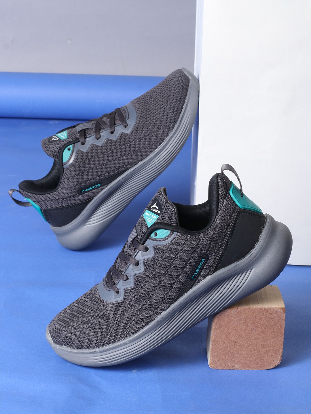 

ABROS Men Orbit Pro Mesh Running Shoes, Grey