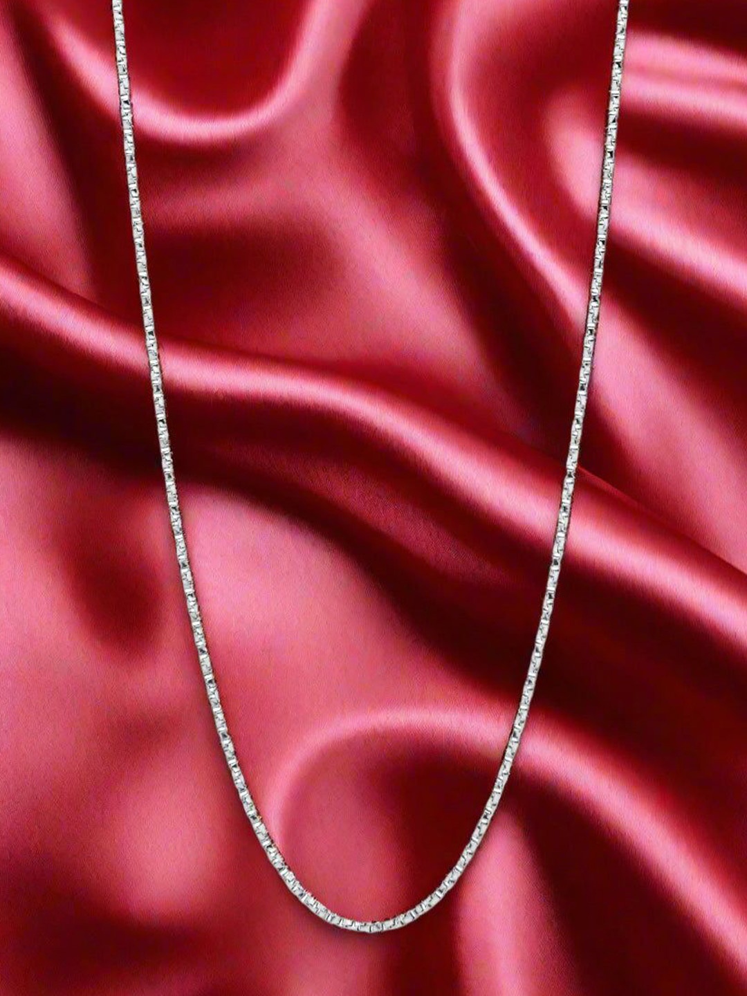 

Nipura 925 Sterling Silver Rhodium-Plated Minimal Chain