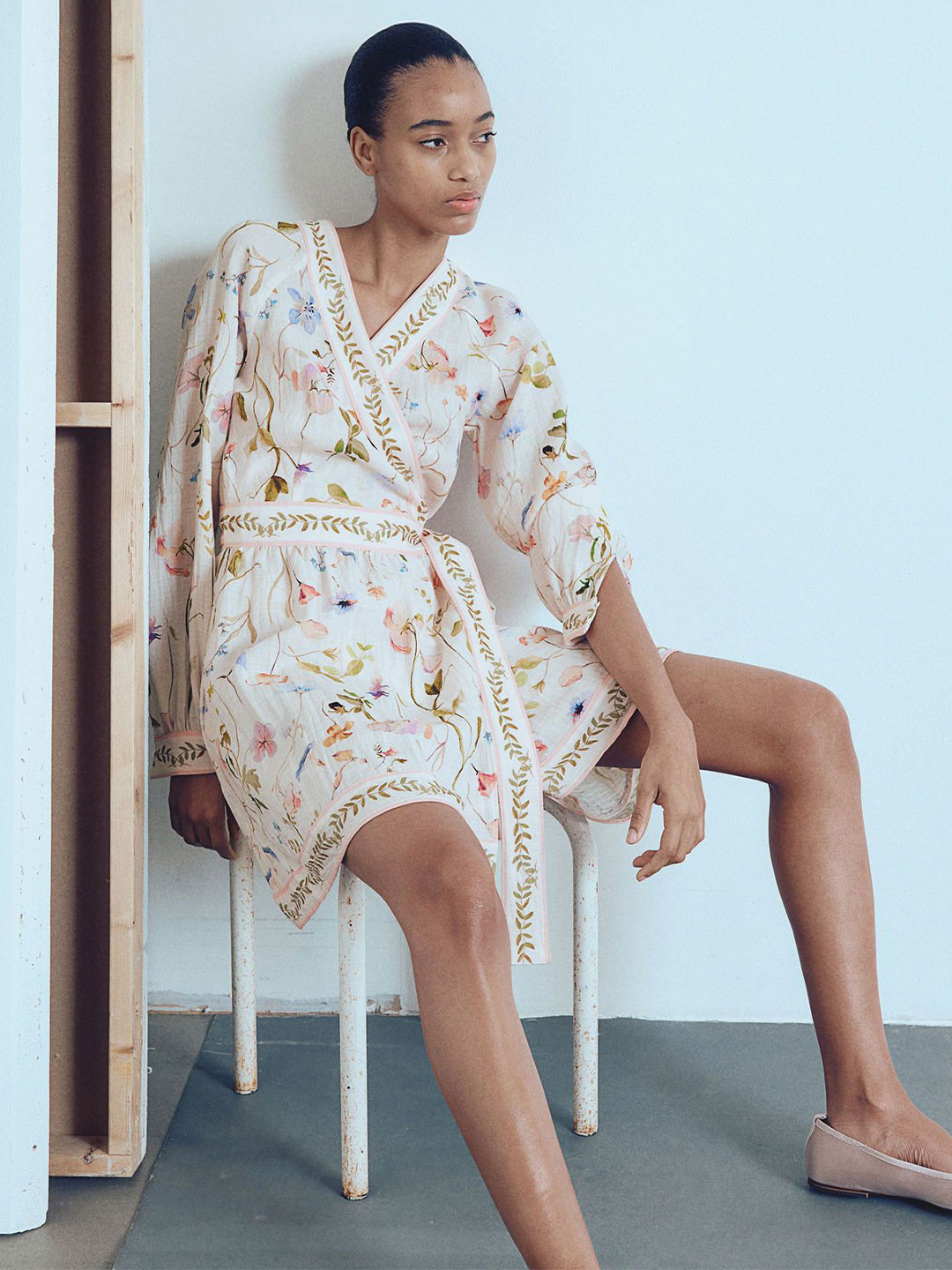

H&M Wrap Dress, White