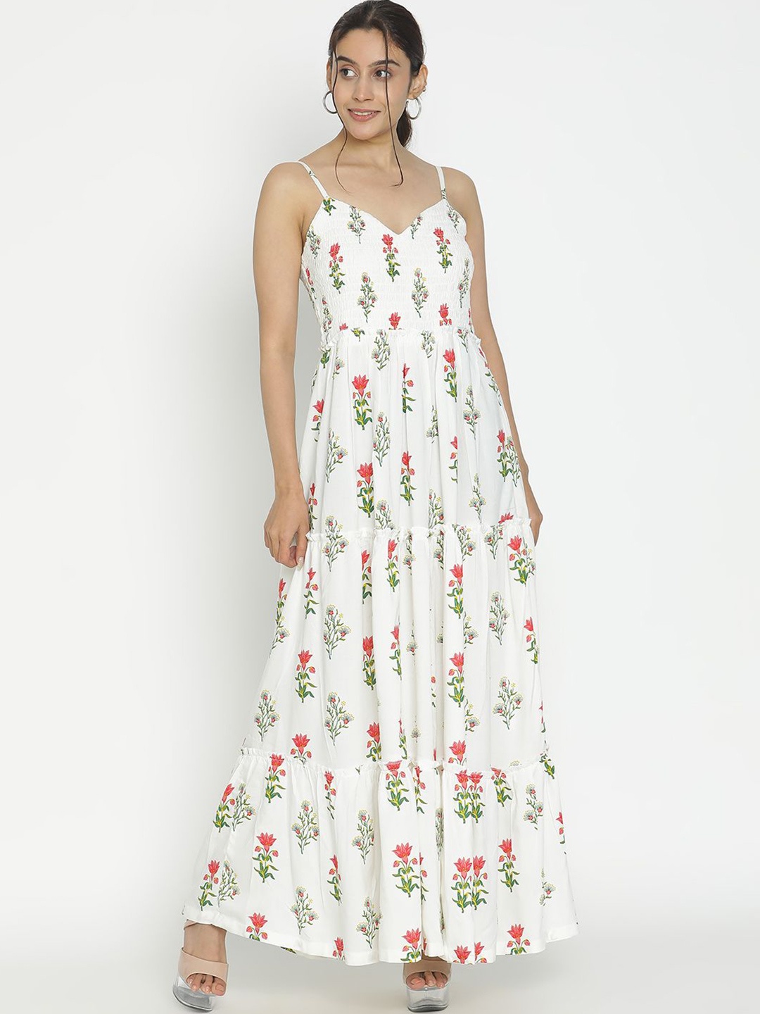 

VEGAL Print Fit & Flare Dress, Multi