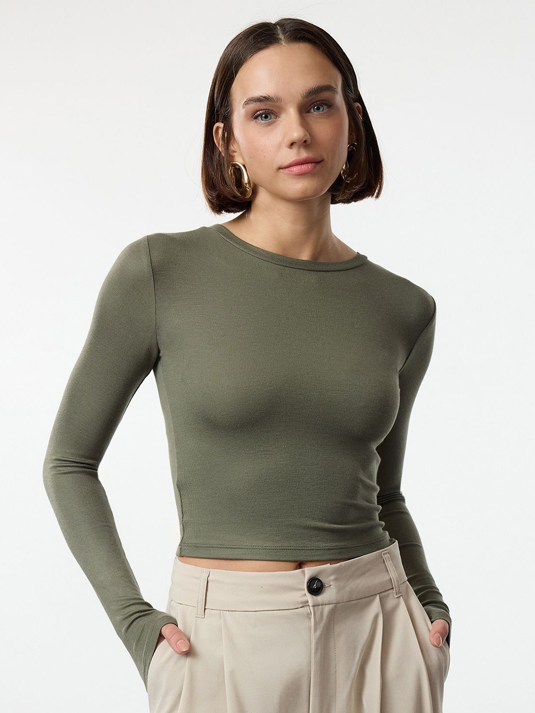 

Trendyol Crop Top, Na